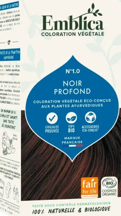 Tinta Vegetale Castano Scuro Profondo Nr. 1.0, 100 g