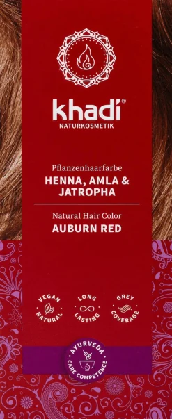 Tinta Vegetale Henné, Amla & Jatropha, 100 g