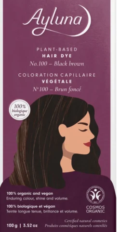 Tinta Vegetale Nero Castano nr.100, 100 g