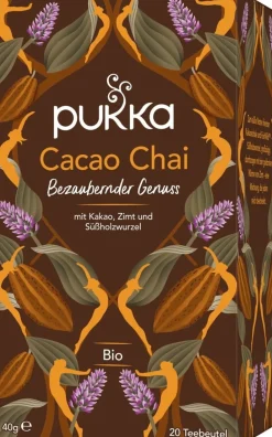 Tisana Chai con Cacao Bio, 20 pz. (40 g)