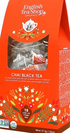 Tè Nero Bio Chai, 15 bustine piramidali (38 g)