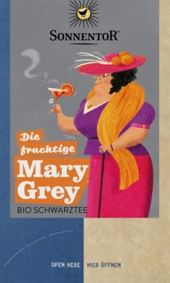 Tè Nero Bio - Mary Grey - Il Fruttato, 18 bustine a doppia camera (27 g)