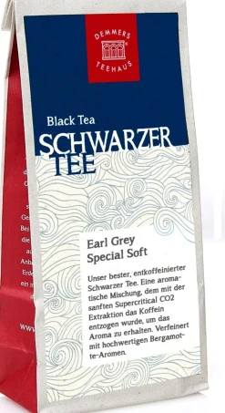 Tè Nero "Earl Grey Special Soft" (deteinato), 100 g