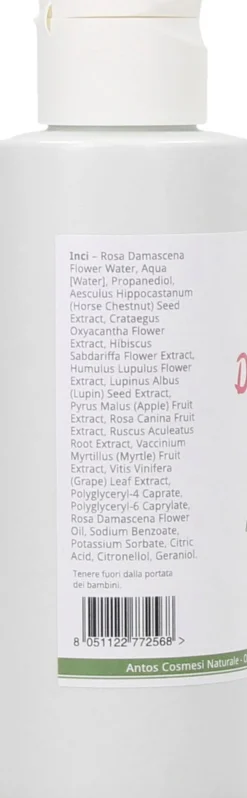 Tonico Viso alla Rosa Damascena, 125 ml
