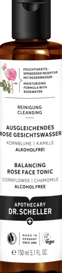 Tonico Viso Riequilibrante alla Rosa, 150 ml