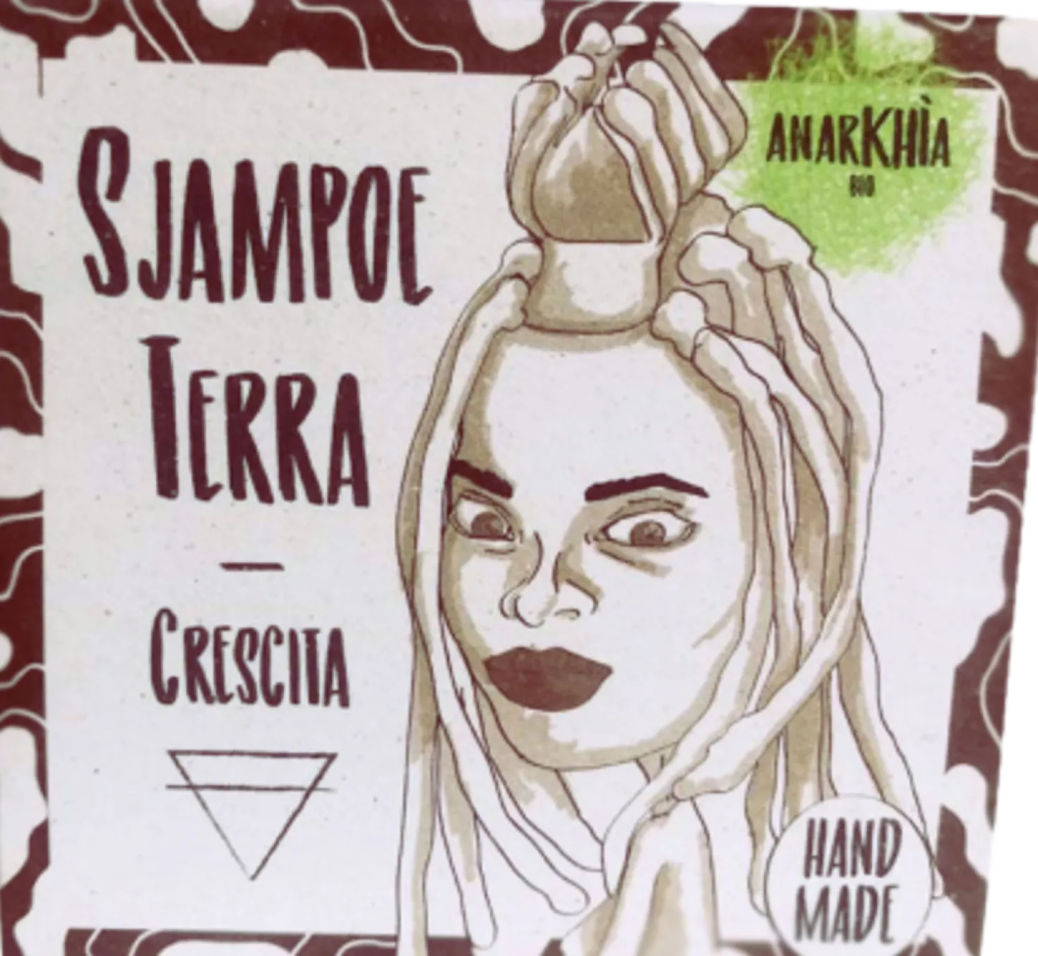 TRIBE SJAMPOE TERRA Detergente Solido per Capelli, 55 g