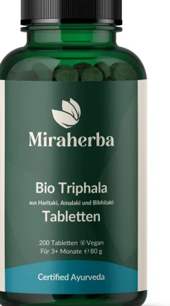 Triphala in Compresse Bio, 200 compresse