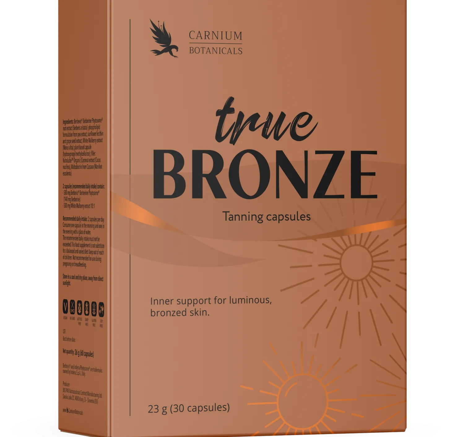 TrueBronze Tanning Capsules, 30 capsule