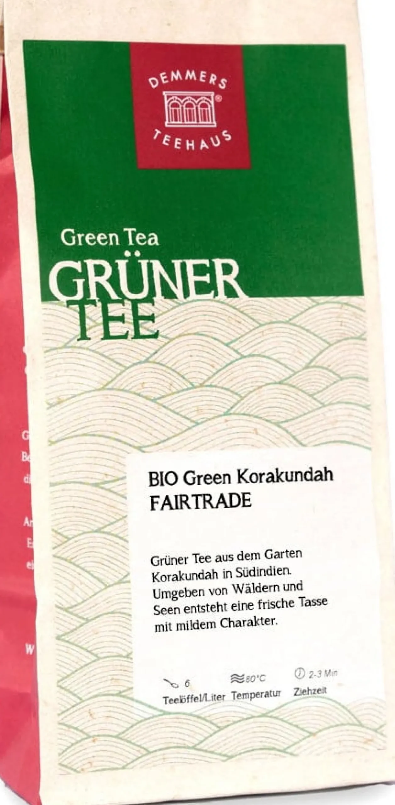 Tè Verde Bio - Green Korakundah Fairtrade, 100 g
