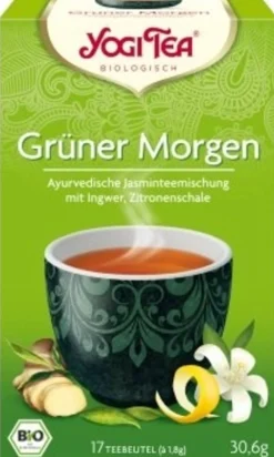 Tè Verde Bio "Il Verde del Mattino", 17 Bustine (30,60 g)