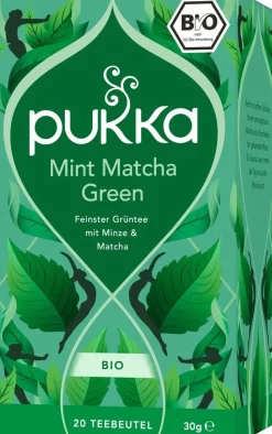 Tè Verde Mint Matcha Green Bio, 20 bustine di tè (30 g)