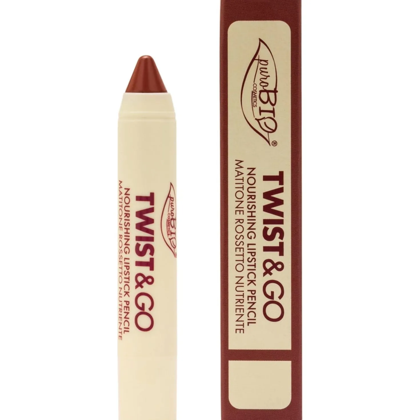 Twist & Go Matitone Rossetto Nutriente, 506 dark mauve (2,90 g)