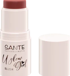 U Glow Girl Blush Stick, 01 Peach (vegan) (6 g)