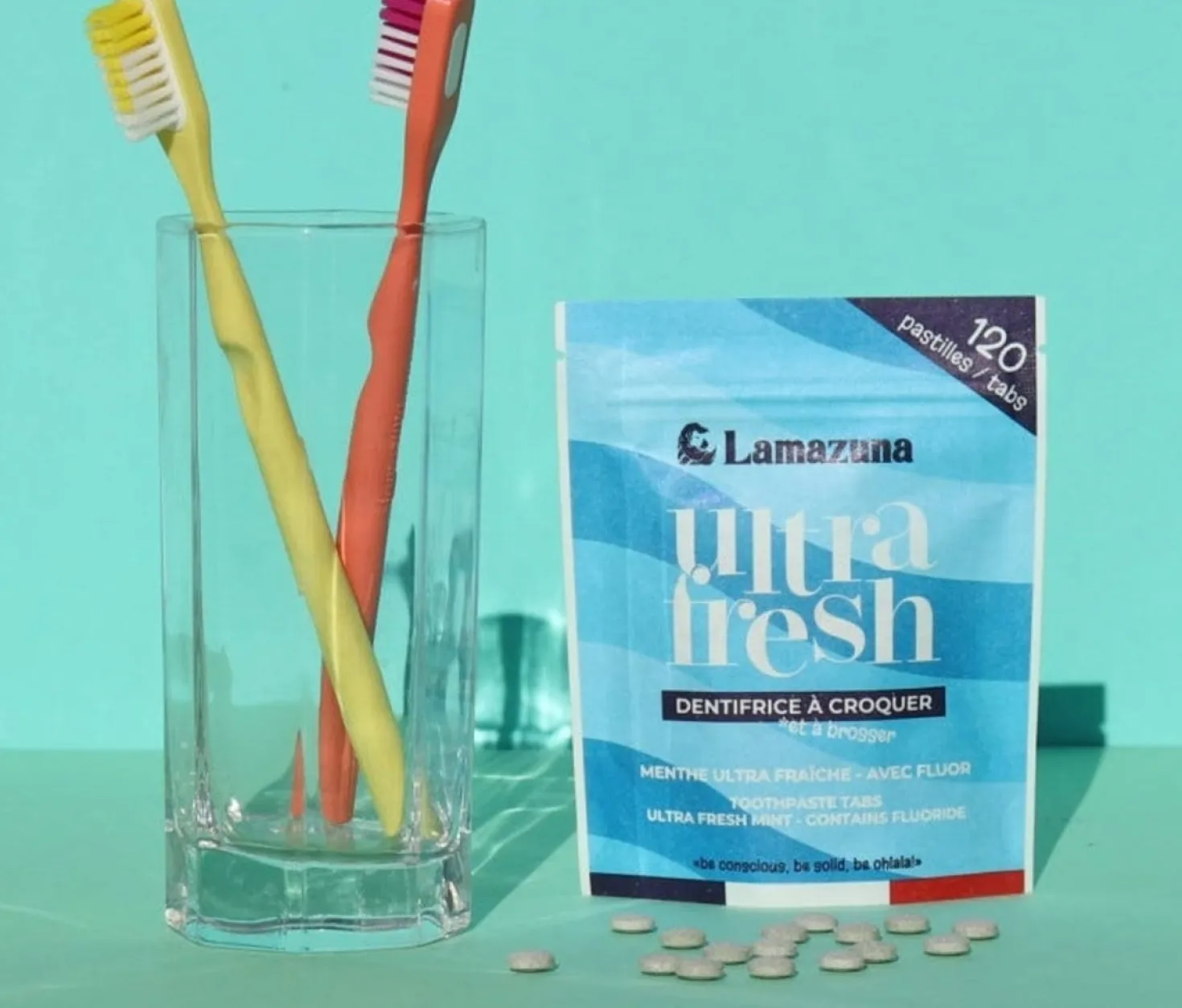 Ultra Fresh Compresse di Dentifricio, 120 pezzi