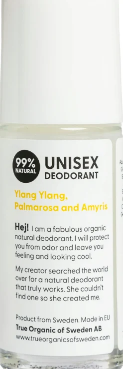 Undercover Agent Natural Deodorant Ylang-Ylang, Palmarosa & Amyris, 50 ml