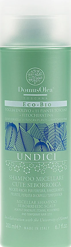 UNDICI - hampoo Micellare Cute Seborroica, 200 ml