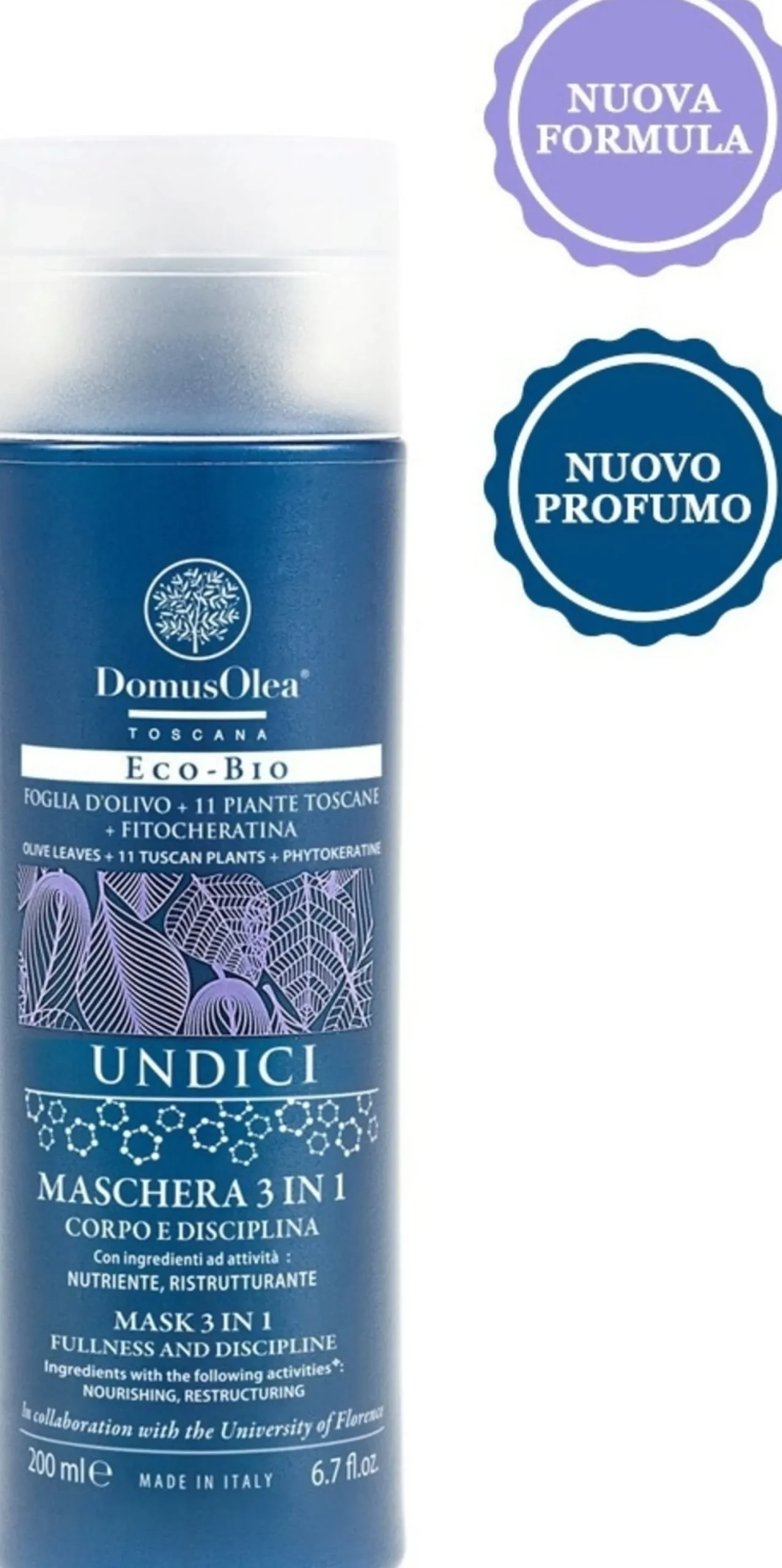 UNDICI - Maschera 3in1, 200 ml