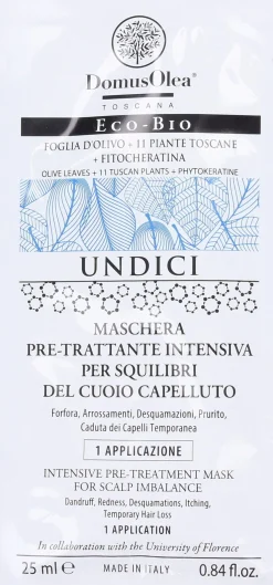UNDICI - Maschera Pre-Trattante Intensiva, 25 ml
