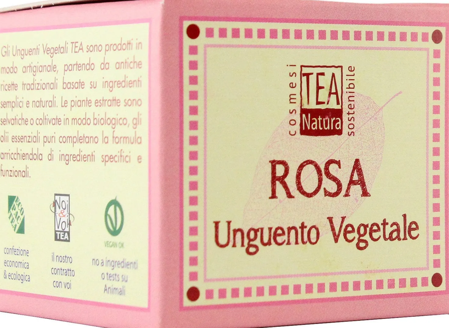 Unguento Vegetale alla Rosa, Unguento Vegetale alla Rosa (Corpo - Viso), 50 ml