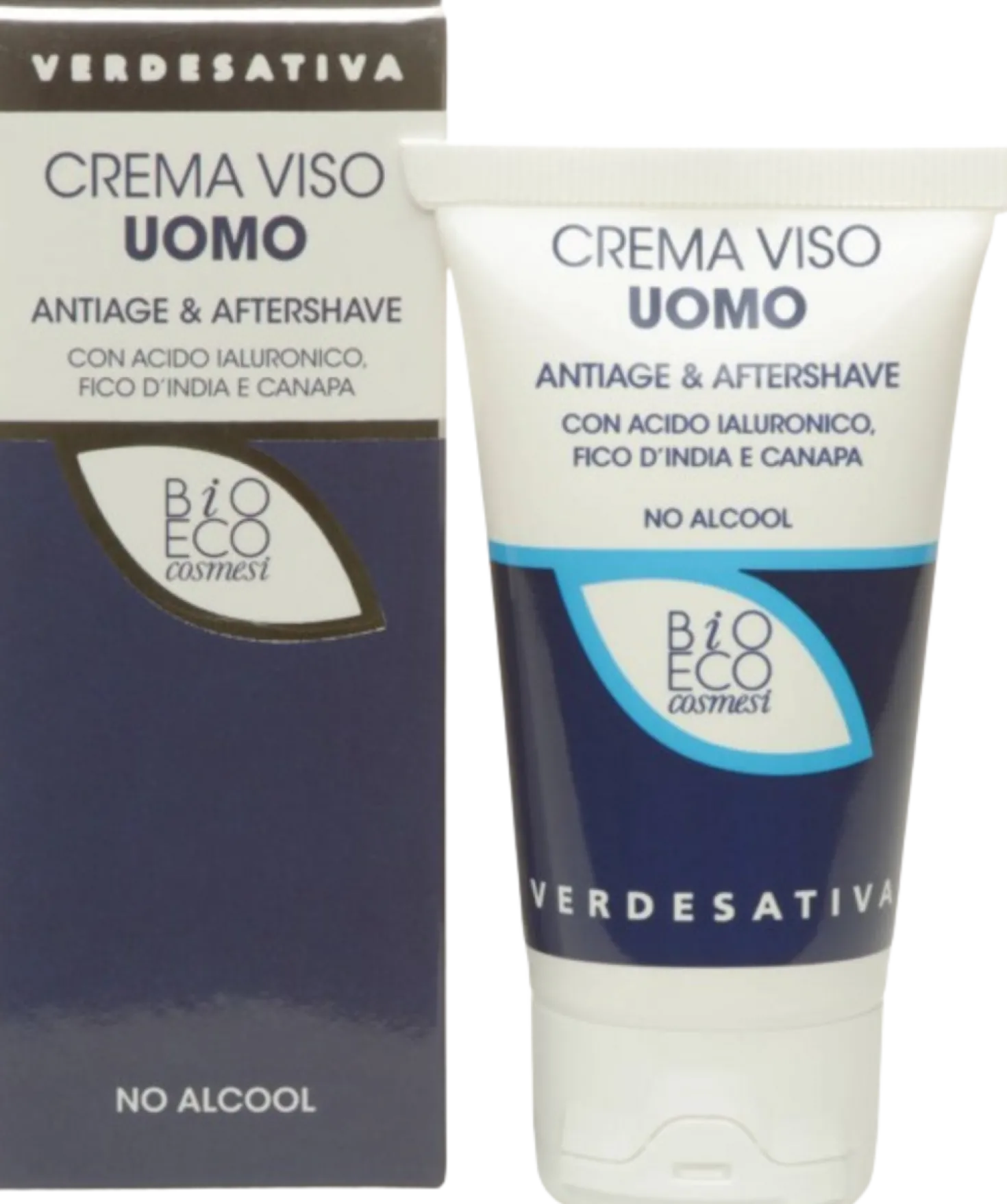 UOMO Crema Viso Anti-Age & Aftershave, 50 ml