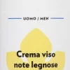 uomo Crema Viso Idratante, Note legnose (50 ml)