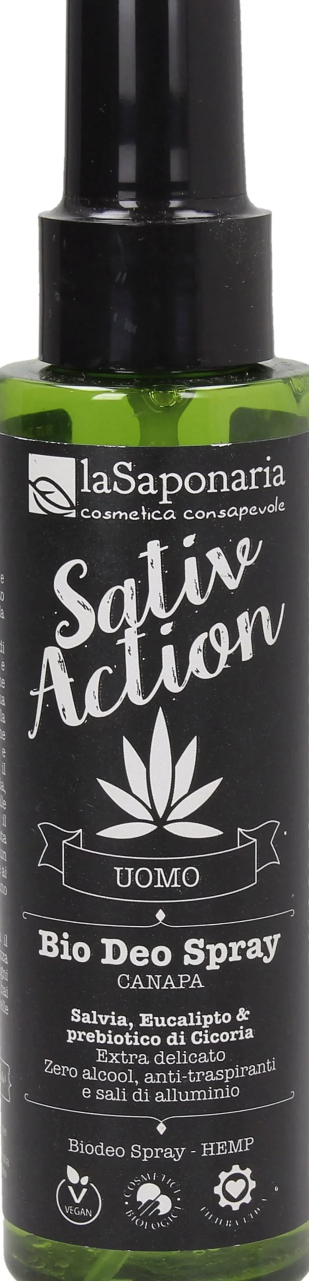Uomo SativAction Biodeo Spray, 100 ml