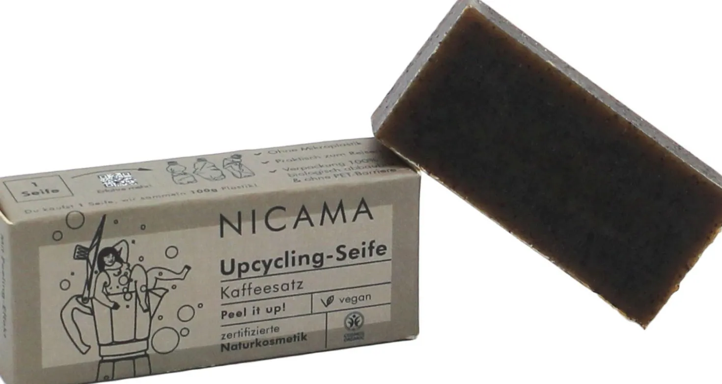 Upcycling Sapone Effetto Peeling - Fondi di Caffè, 25 g