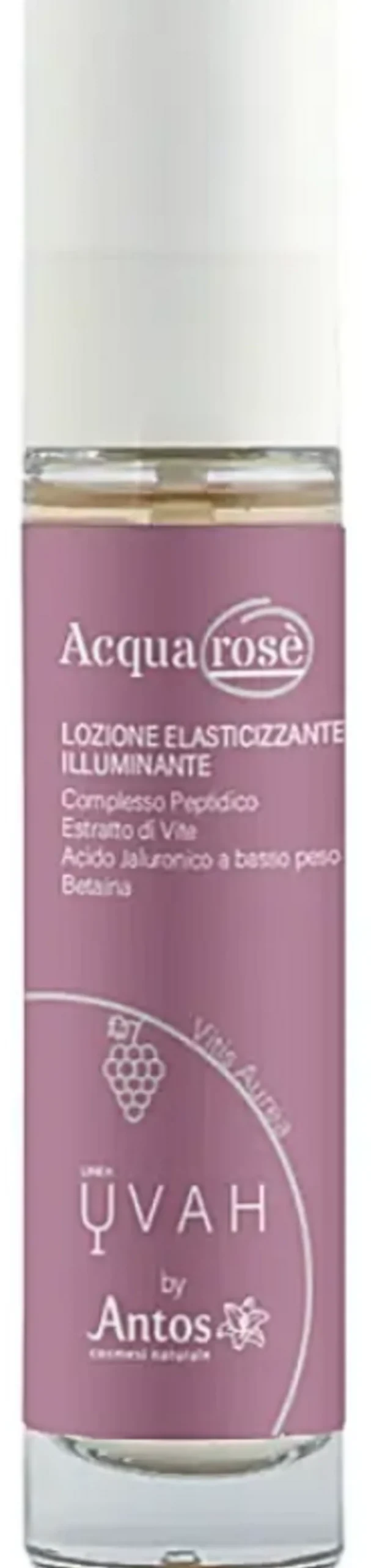 UVAH Acqua Rosè - Lozione Elasticizzante Illuminante, 50 ml
