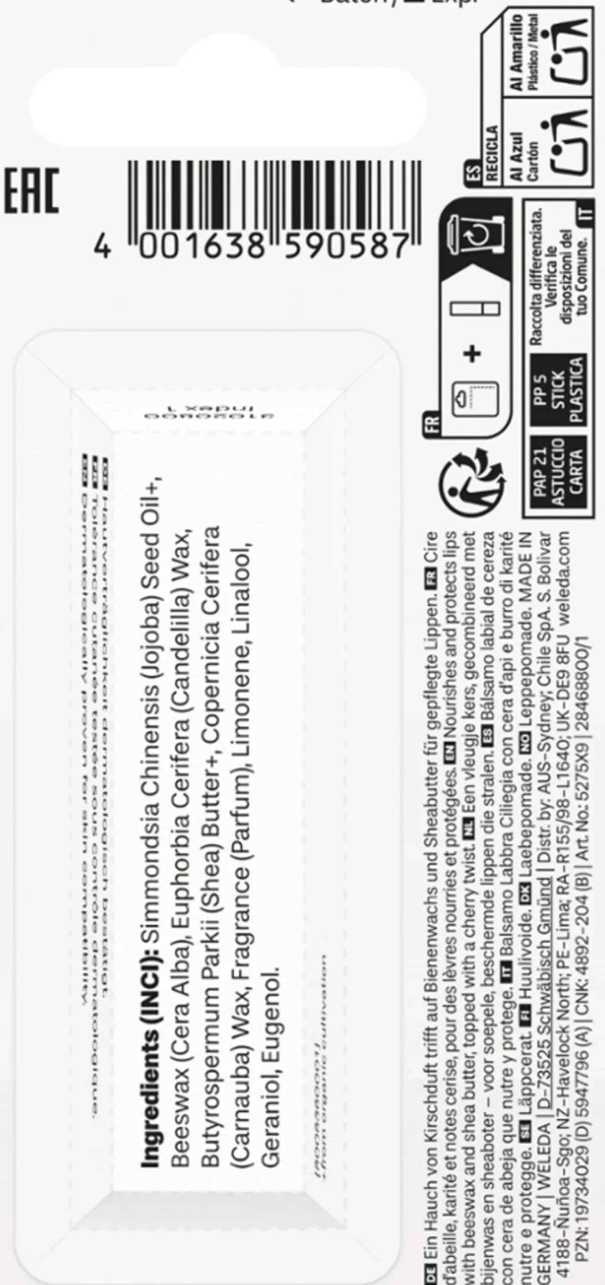 Very Cherry - Balsamo Labbra, 4,80 g