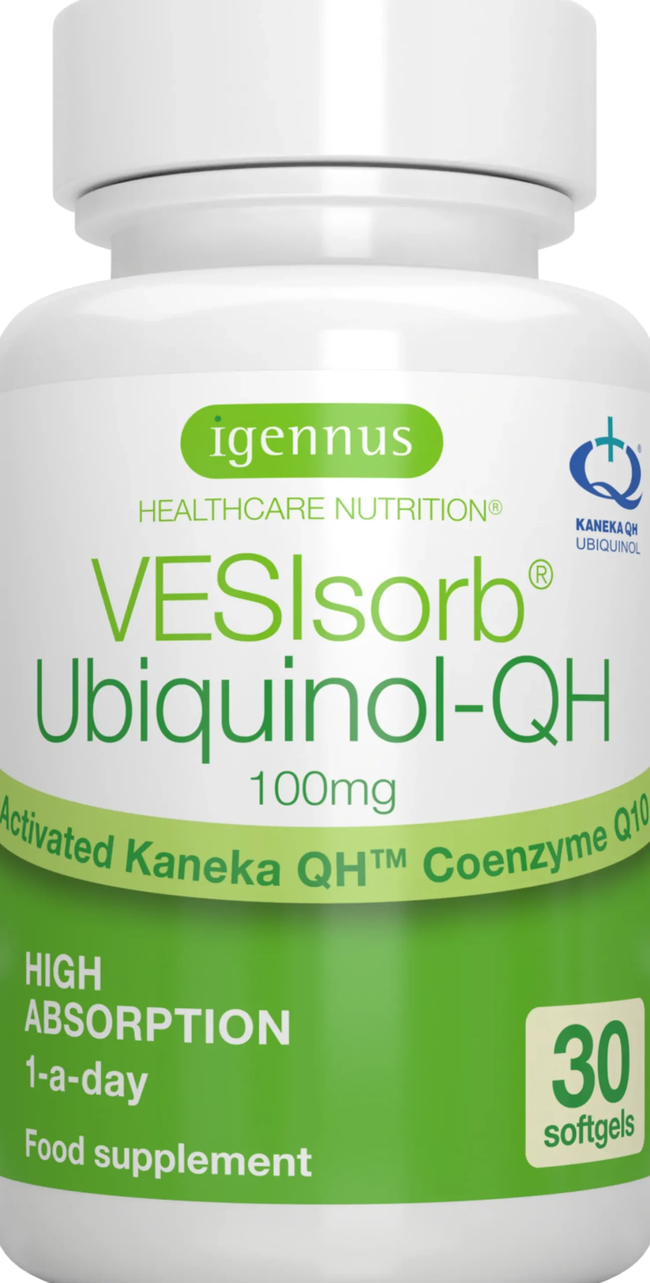 VESIsorb® Ubiquinol-QH, 30 softgel