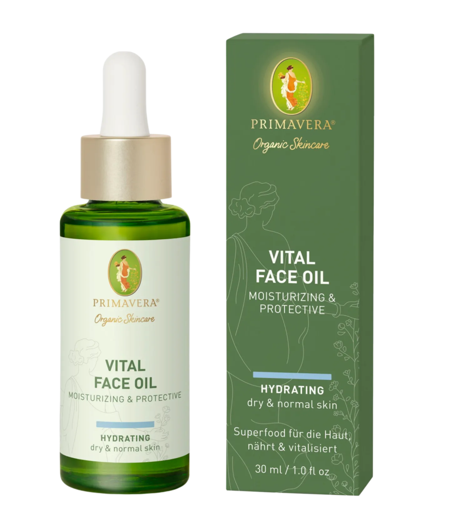 Vital Face Oil Moisturizing & Protective, 30 ml