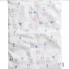 Wet Bag, large, White Teddy