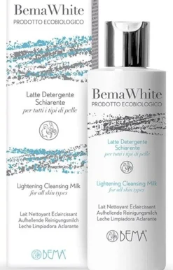 White Latte Detergente Schiarente Viso, 200 ml
