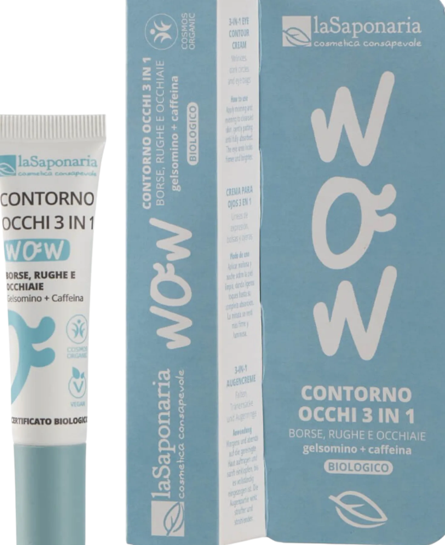 WOW Contorno Occhi 3in1, 15 ml