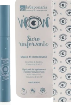 WOW Siero Rinforzante Ciglia e Sopracciglia, 10 ml