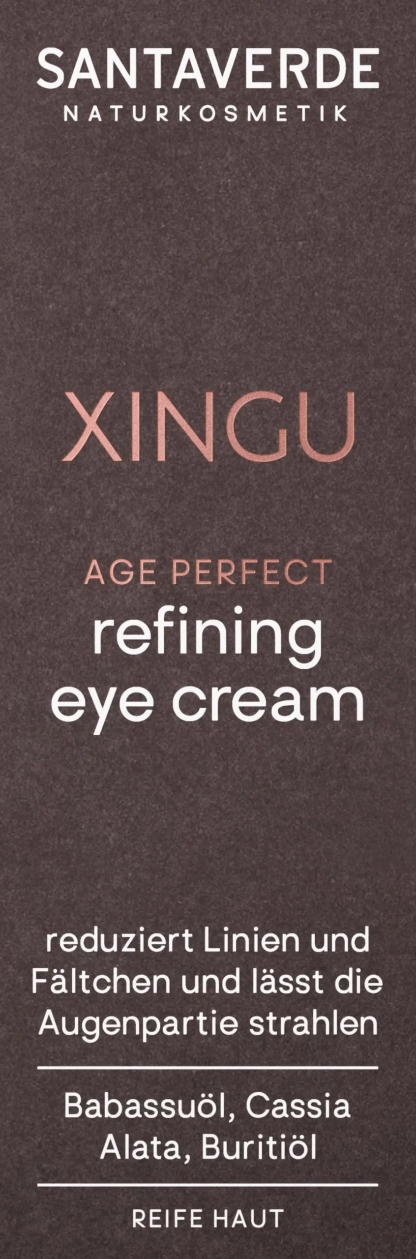 XINGU AGE PERFECT refining eye cream, 10 ml