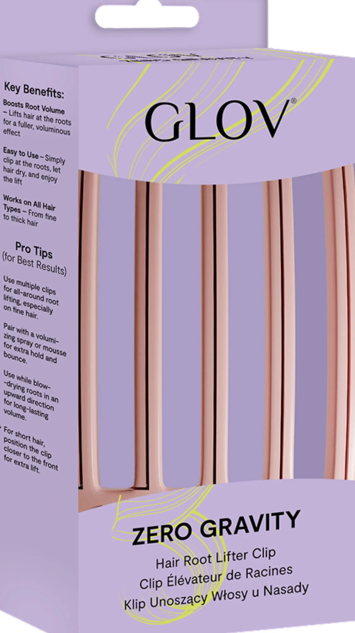 Zero Gravity Hair Root Lifter Clip