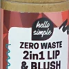 Zero Waste 2 in 1 Lip Balm & Blush Ruby Red, 5 g
